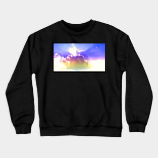 Colorful Sunny Cloudu Sky Crewneck Sweatshirt